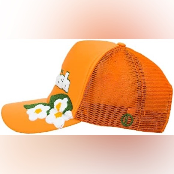 NWOT “Organge Crush” Trucker Hat OS - Picture 8 of 11